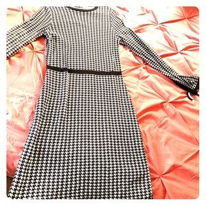 Houndstooth dress
